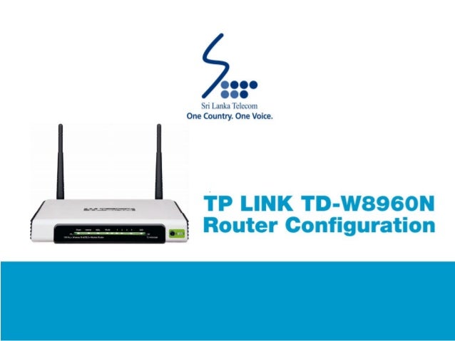 TP-Link TD-W8960N v3 Router Treiber Windows 7 TP-Link TD-W8960N v3 Router Drivers for Windows Download